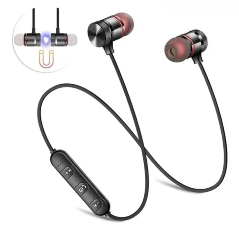 Magnetic Neckband Sports Earphones - Neckband Bluetooth Earphones In Ear Magnetic