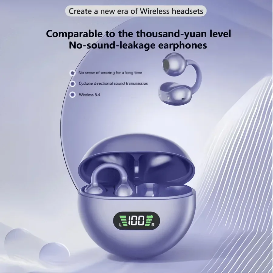 TWS Fone Bluetooth Earbuds Wir - Anc Wireless Over Ear Headphones recension och pris