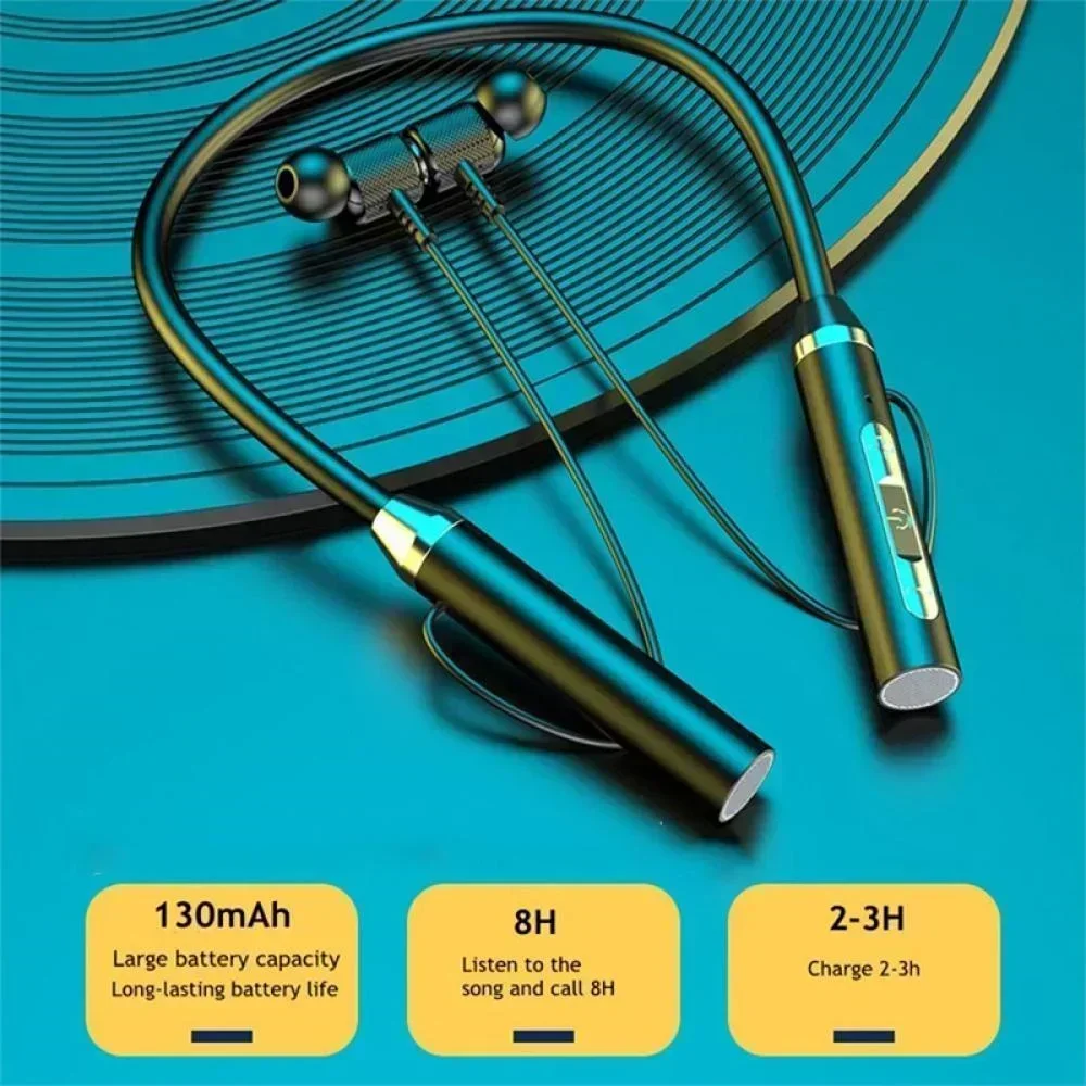 Wireless Headphones Bluetooth  - Magnetic Neckband Sports Earphones recension och pris