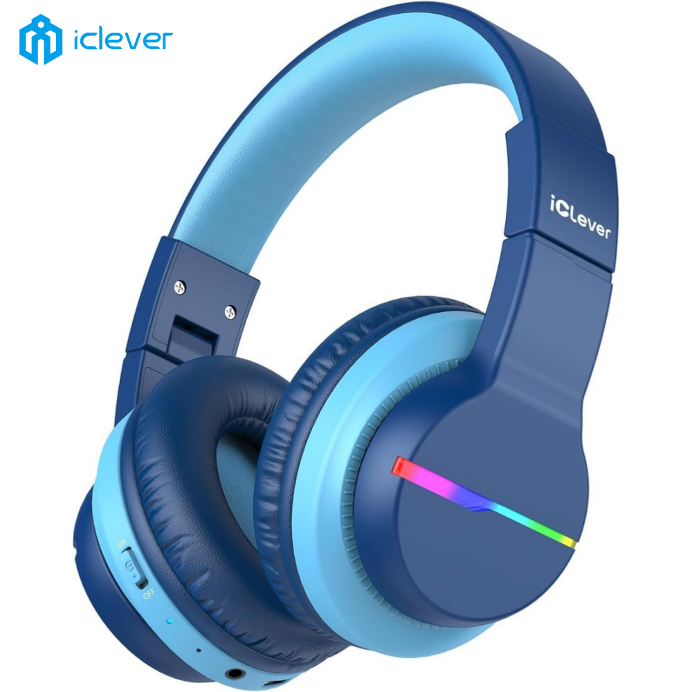 iClever BTH12 Kids Bluetooth H - Anc Wireless Over Ear Headphones recension och pris